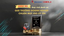 ANHUI HELI ĐƯỢC VINH DANH VỚI GIẢI THƯỞNG DOANH NGHIỆP CHUẨN MỰC ESG UY TÍN