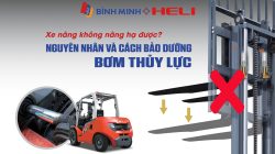 XE NÂNG KHÔNG NÂNG HẠ ĐƯỢC? NGUYÊN NHÂN VÀ CÁCH BẢO DƯỠNG BƠM THỦY LỰC