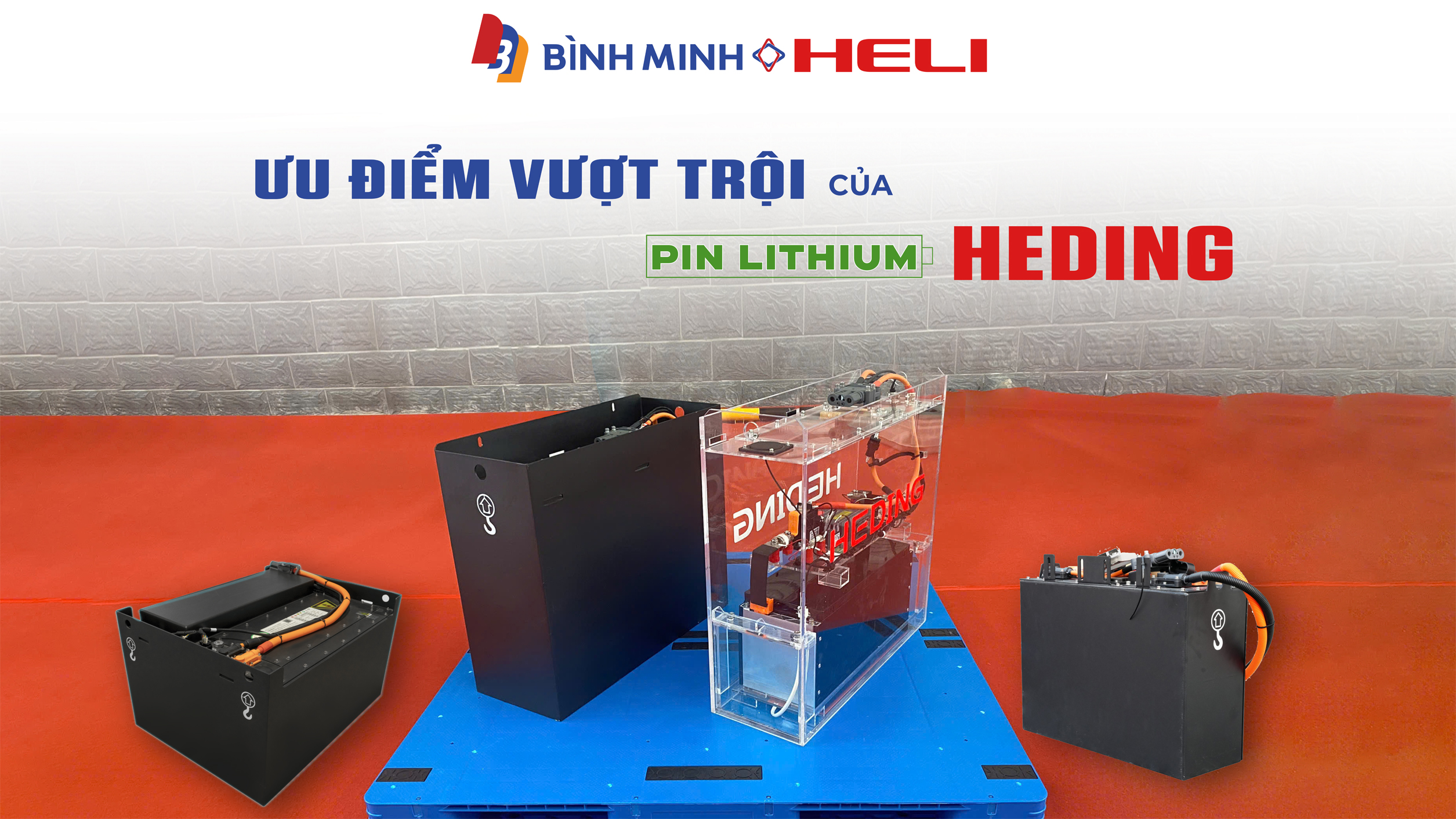 ƯU ĐIỂM VƯỢT TRỘI CỦA PIN LITHIUM HEDING SO VỚI CÁC THƯƠNG HIỆU KHÁC